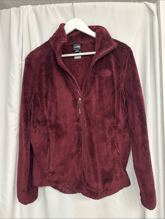 The North Face Jackets & Blazers - The North Face Women’s Teddy Fleece Jacket | Maroon Sherpa Fleece | Size M